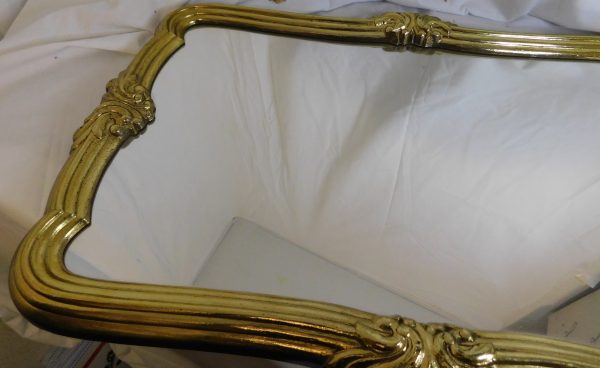 Gold Frame Mirror - Image 6