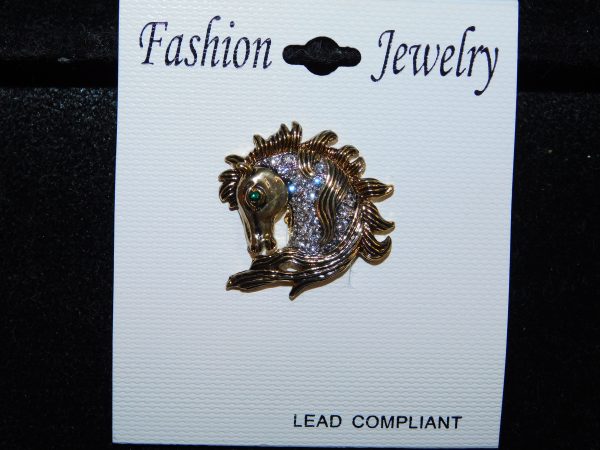 Fashion Jewelry Horse Brooch